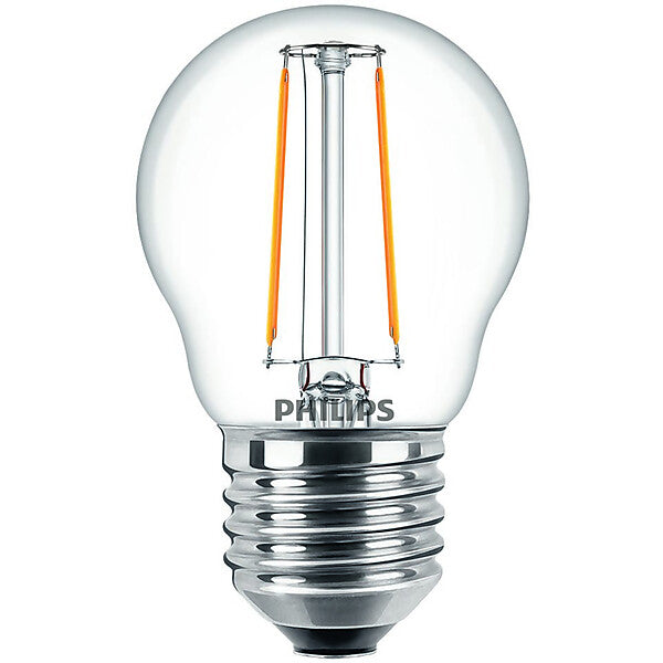Philips LED-Tropfenlampe E27 klar Glas CorePro LED#34776200